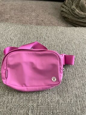 lululemon athletica Hot Pink Compact Crossbody Belt Bag